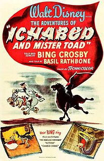 <i>The Adventures of Ichabod and Mr. Toad</i> 1949 animated package film produced by Walt Disney Productions