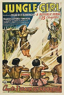 16mm Film Jungle Girl Episode 3 River of Fire 1941 Sound