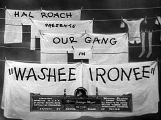 <i>Washee Ironee</i> 1934 American film