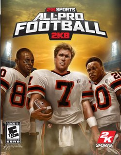 <i>All-Pro Football 2K8</i> 2007 video game