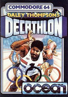 <i>Daley Thompsons Decathlon</i> 1984 sports video game