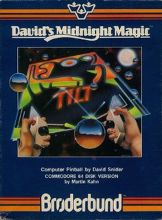 <i>Davids Midnight Magic</i> 1982 video game