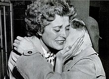 Eva Banathy greets her 11-year-old son Laszlo on September 17, 1956. When the Cold War closed the borders in 1948, Laszlo and his brother Bela were unable to rejoin their parents after they abandoned them to go to the United States. The boys' release from behind the Iron Curtain after nine years separation from their parents was the first time since the Cold War closed the borders that anyone under 65 years old had been allowed to leave Hungary to be reunited with family. Eva lazlo banathy reunited .jpg