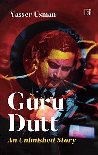 <i>Guru Dutt: An Unfinished Story</i> 2021 Indian biographical book written by Yasser Usman
