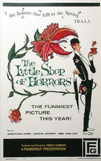 <i>The Little Shop of Horrors</i> 1960 American comedy horror film directed by Roger Corman