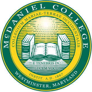 <span class="mw-page-title-main">McDaniel College</span> Private liberal arts college in Westminster, Maryland, US