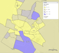 Share of households with annual incomes of $150,000 or higher across census tracts in Salinas.[39]