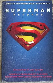 <i>Superman Returns</i> (novel) book by Marv Wolfman