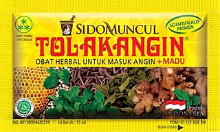 <span class="mw-page-title-main">Tolak Angin</span> Herbal supplement product