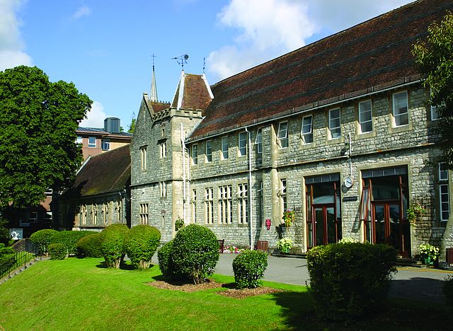 The main building of the University of Winchester