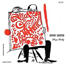 Benny Carter játszik a Pretty.jpg -n