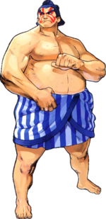 E. Honda in ''[[Street Fighter Alpha 3]]''