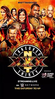 NXT TakeOver XXX 2020 WWE Network event