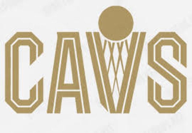 2022 Cavaliers' "V-net" logo - a modified version of similar logos used in the 1980s and 1990s.