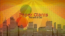 Paper Giants The Birth of Cleo title card.jpg