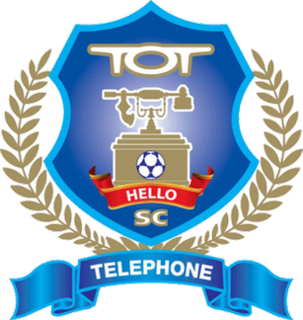 TOT S.C. Football Team in Thailand.