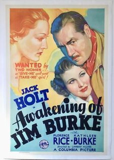 <i>The Awakening of Jim Burke</i> 1935 film by Lambert Hillyer