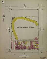 Sanborn map diagram, 1917