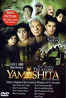 <i>Yamashita: The Tigers Treasure</i> 2001 film by Chito S. Roño