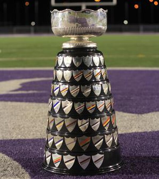 Yates Cup on display November 2013