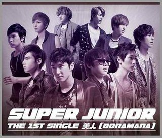 <span class="mw-page-title-main">Bonamana (song)</span> 2010 single by Super Junior