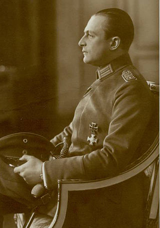 <span class="mw-page-title-main">Adolphus Frederick VI</span> Grand Duke of Mecklenburg-Strelitz from 1914 to 1918