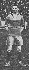 Alf Amos, Brentford FC pesepakbola, 1919.jpg