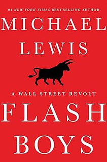 <i>Flash Boys</i> Book by Michael Lewis