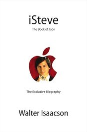 The placeholder cover used for the book uses the working title, iSteve: The Book of Jobs. ISteve- The Book of Jobs.jpg