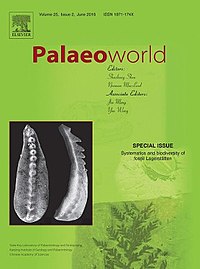 Paleoworld, volume 25, issue 2 (June 2016) front cover.jpg