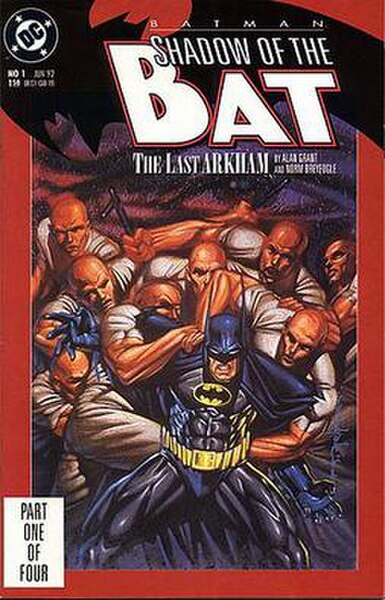 Cover of Batman: Shadow of the Bat #1 (June 1992), art by Norm Breyfogle and Brian Stelfreeze.