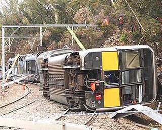 <span class="mw-page-title-main">Waterfall rail accident</span> 2003 train crash in New South Wales, Australia