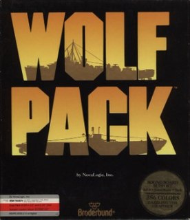 <i>Wolfpack</i> (video game) 1990 video game