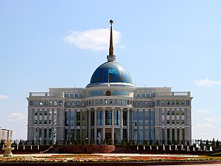 <span class="mw-page-title-main">Akorda Residence</span> Official workplace of the president of Kazakhstan