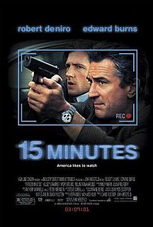 <i>15 Minutes</i> 2001 film by John Herzfeld