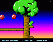 Gameplay screenshot Amiga Hoi (Level 1).gif