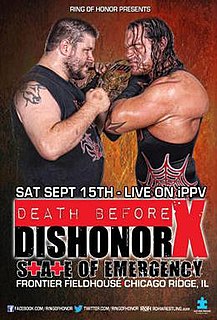Death Before Dishonor X: State of Emergency