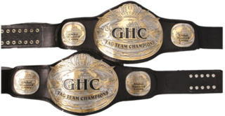 <span class="mw-page-title-main">GHC Tag Team Championship</span> Professional wrestling tag team championship