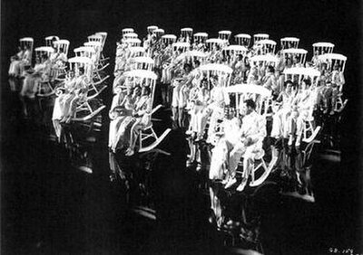 A Busby Berkeley production number from Gold Diggers of 1937.