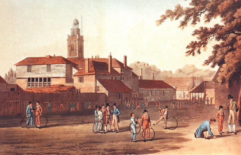 File:Great Ealing School by W. J. Franklin 1809.png