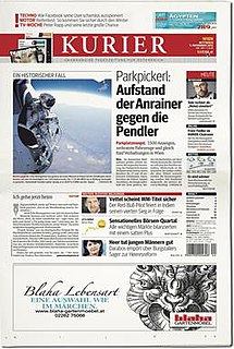 <i>Kurier</i> Austrian daily newspaper