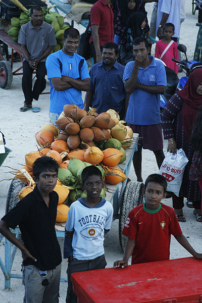 File:People on the harbour of hulhudheli island.jpg