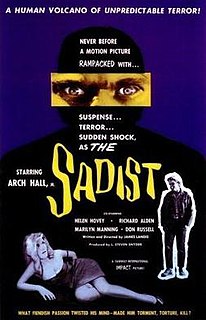 <i>The Sadist</i> (film) 1963 American exploitation film by James Landis