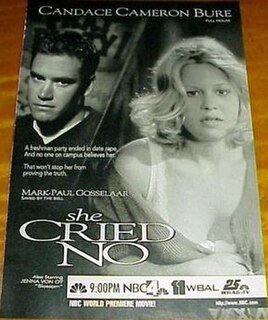 <i>She Cried No</i> 1996 television film directed by Bethany Rooney