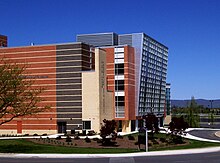 H. Ric Luhrs Performing Arts Center was completed in fall 2005 Shipluhrs.JPG