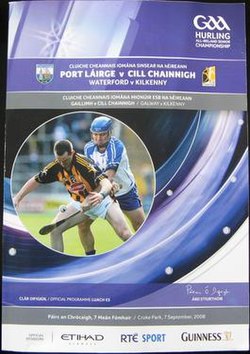 Programma finale dell'All-Ireland Senior Hurling Championship 2008.jpg