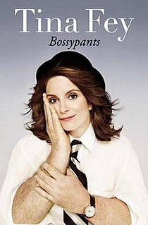 <i>Bossypants</i> 2011 autobiographical comedy book by Tina Fey