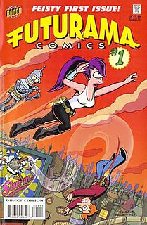 <i>Futurama Comics</i> comic book series