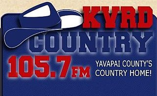 KVRD-FM country music radio station in Cottonwood, Arizona, United States