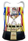 Трофей PBA Governors 'Cup, выигранный Barangay Ginebra San Miguel в 2016 году.